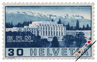 SWITZERLAND SWITZERLAND 1938 Commemorative Stamps 30 centimes, 